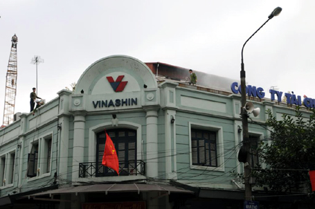 Hỏa hoạn tại tòa nhà Vinashin