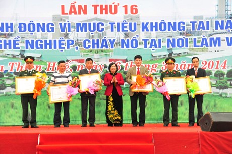 Tuần an toàn lao động, cháy nổ quốc gia