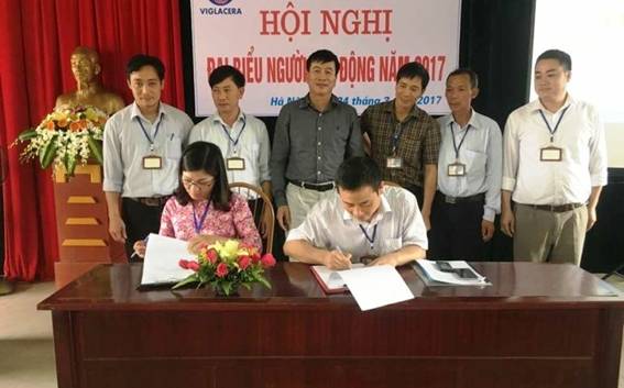 TCty Viglacera – CTCP: Bảo vệ quyền lợi người lao động