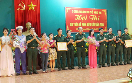 Hội thi “An toàn vệ sinh viên giỏi” Kho K5 Cục Kỹ thuật