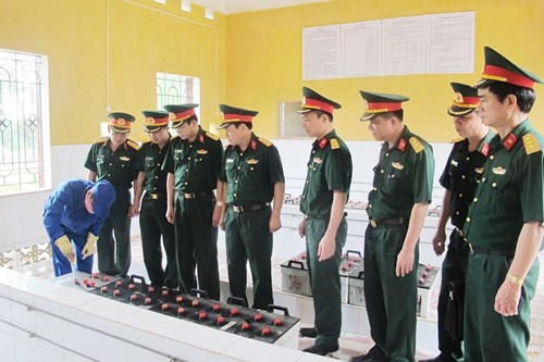 Tăng cường các biện pháp bảo đảm an toàn trong huấn luyện và lao động