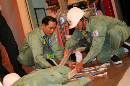 Có cơ chế động viên an toàn vệ sinh viên