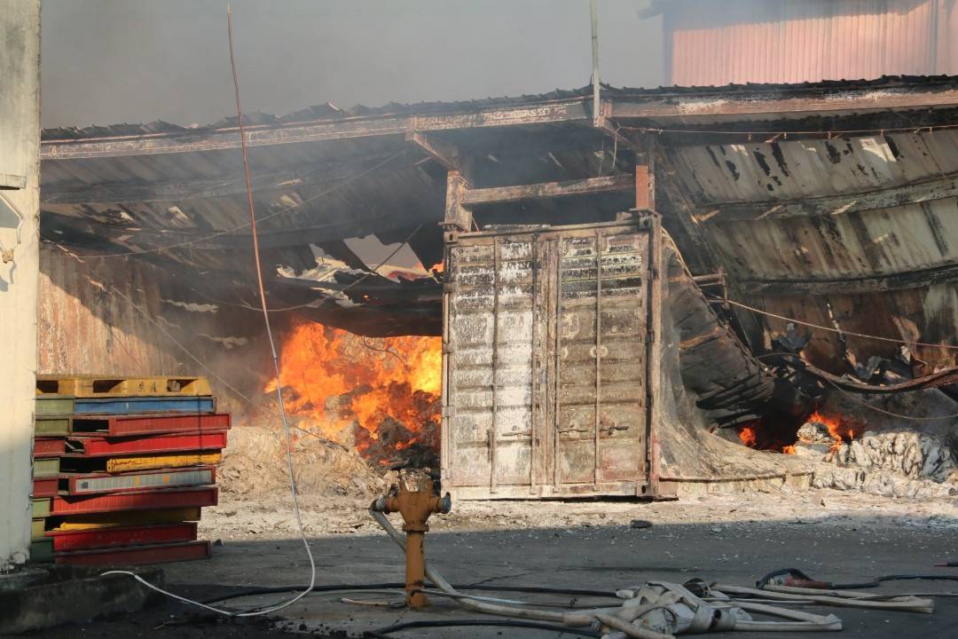 Đồng Nai: Cháy lớn tại công ty dệt trong KCN Biên Hòa 2 ​​​​​​​